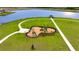 Community playground with walking path and gazebo near lake at 5107 Tana Ter, Saint Cloud, FL 34772