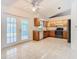 Kitchen with wood cabinets, granite counters and appliances at 936 Gillingham Ct, Kissimmee, FL 34758