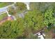 Aerial view showcasing the property's size and lot dimensions at 992 Carnation Dr, Winter Park, FL 32792