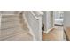Carpeted stairs leading to the upper level at 120 Palermo St, Davenport, FL 33897