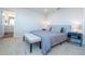 King-size bed in main bedroom with ensuite access at 14025 Kauai Dr, Orlando, FL 32827