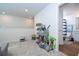 Multipurpose bonus room with built in shelving and adjacent bathroom at 14025 Kauai Dr, Orlando, FL 32827
