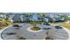Community clubhouse with circular driveway and ample parking at 14025 Kauai Dr, Orlando, FL 32827