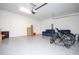 Two-car garage with extra room for storage and workshop at 14025 Kauai Dr, Orlando, FL 32827