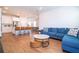 Open concept living space with a view of the kitchen and dining area at 14025 Kauai Dr, Orlando, FL 32827