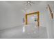 Bright living room with high ceilings and marble flooring at 2556 Volta Cir, Kissimmee, FL 34746