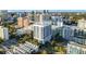 Highrise building aerial view showcasing city skyline and surrounding area at 260 S Osceola Ave # 1611, Orlando, FL 32801