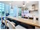 Modern kitchen with granite countertops and stainless steel appliances at 260 S Osceola Ave # 1611, Orlando, FL 32801