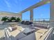 Outdoor patio with seating and grilling station at 260 S Osceola Ave # 1611, Orlando, FL 32801