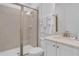 Clean bathroom with shower, toilet and vanity at 3088 Parrot Head Pl, Kissimmee, FL 34747