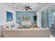 Bright living room with comfortable seating and access to the backyard at 3088 Parrot Head Pl, Kissimmee, FL 34747