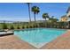 Private rectangular pool with patio at 3088 Parrot Head Pl, Kissimmee, FL 34747