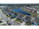 Aerial view of a house and its driveway at 613 Greymount St, Davenport, FL 33837