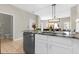Modern kitchen with stainless steel appliances and granite countertops at 8558 Crystal Cove Loop, Kissimmee, FL 34747