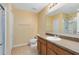 Clean bathroom with vanity, shower, and tile flooring at 10125 Shadow Leaf Ct, Orlando, FL 32825