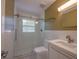 Modern bathroom with a frameless glass shower at 105 N Hillside Ave, Orlando, FL 32803