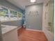 Clean bathroom with shower and updated vanity at 105 N Hillside Ave, Orlando, FL 32803