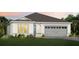 One-story home with gray garage and light-colored exterior at 13714 Fresh Ivy St, Winter Garden, FL 34787