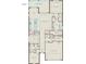 Open floor plan with 2 bedrooms, 2 car garage and covered lanai at 13714 Fresh Ivy St, Winter Garden, FL 34787