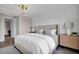 Bright bedroom with a king-size bed and neutral color scheme at 13714 Fresh Ivy St, Winter Garden, FL 34787