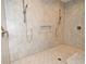 Large walk-in shower with double shower heads at 216 Magnolia St, Windermere, FL 34786