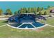Amphitheater with stage and seating overlooking a lake at 2249 Palmetum Loop, Apopka, FL 32712