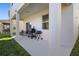 Spacious backyard complete with a built in grill, perfect for outdoor gatherings at 242 Aberdeen St, Davenport, FL 33896