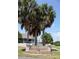Orienta Point community entrance sign with palm trees at 242 Orienta Point St # 242, Altamonte Springs, FL 32701