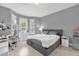 Bedroom with home office and bay window at 3361 S Kirkman Rd # 811, Orlando, FL 32811