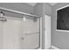 Clean shower with sliding glass door at 3361 S Kirkman Rd # 811, Orlando, FL 32811