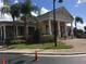 Community clubhouse with columns and landscaping at 3757 Conroy Rd # 2525, Orlando, FL 32839