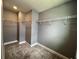 Walk-in closet with metal shelving for optimal storage and organization at 4535 Gliding Wave St, Winter Garden, FL 34787