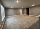 Bright, carpeted living room with neutral paint, a window, and recessed lighting at 4535 Gliding Wave St, Winter Garden, FL 34787