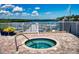 Relaxing hot tub with waterfront views at 5 Riverwalk Dr # 503, New Smyrna Beach, FL 32169