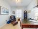 Home office with wooden desk and leather chair at 5 Riverwalk Dr # 503, New Smyrna Beach, FL 32169