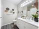 Modern bathroom with a white vanity and stylish decor at 860 N Orange Ave # 336, Orlando, FL 32801