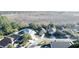 Aerial view of homes and street at 12061 Greco Dr, Orlando, FL 32824