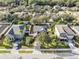 Aerial view of house and neighborhood at 1624 Valmont Ln, Apopka, FL 32703