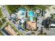 Community pool with water park and lake at 175 Claffey Ct, Haines City, FL 33844