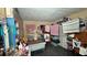 Small condo bedroom with double bed at 197 Scottsdale Sq # 197, Winter Park, FL 32792