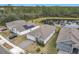 Community overview featuring houses near a pond at 7051 Lanier Falls Rd, Deland, FL 32724