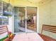 Private patio with access to kitchen, perfect for outdoor dining at 7350 Westpointe Blvd # 224, Orlando, FL 32835