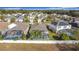 Aerial view showcasing home's location in community at 8030 King Palm Cir, Kissimmee, FL 34747
