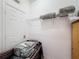 Spacious closet with shelving and hanging rods at 8030 King Palm Cir, Kissimmee, FL 34747