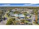 Aerial view of community pool, tennis, and basketball courts at 8030 King Palm Cir, Kissimmee, FL 34747