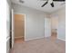 Spacious bedroom with walk-in closet and neutral decor at 9085 Yonath St, Orlando, FL 32827