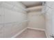Large walk-in closet with wire shelving providing ample storage at 9085 Yonath St, Orlando, FL 32827