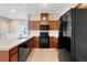 Modern kitchen with stainless steel appliances at 9085 Yonath St, Orlando, FL 32827