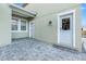 Side patio with access to pool area at 9085 Yonath St, Orlando, FL 32827