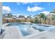 Relaxing pool and spa with waterfall feature at 9085 Yonath St, Orlando, FL 32827